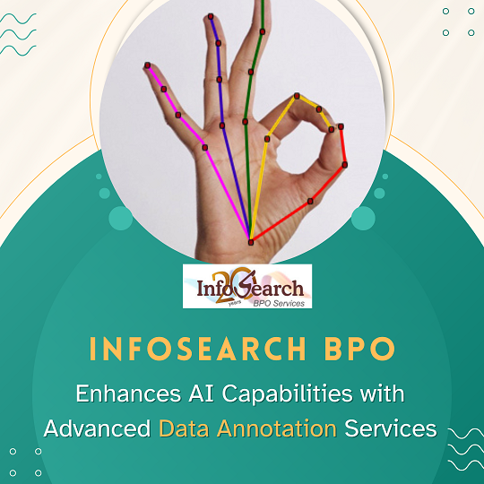 Infosearch BPO Enhances AI Capabilities with Advanced Data Annotation Services