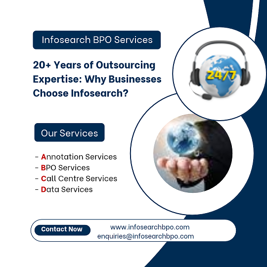 20+ Years of Outsourcing Expertise: Why Businesses Choose Infosearch?