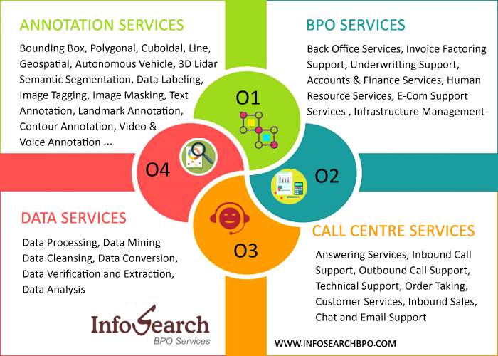 Services offered at Infosearch